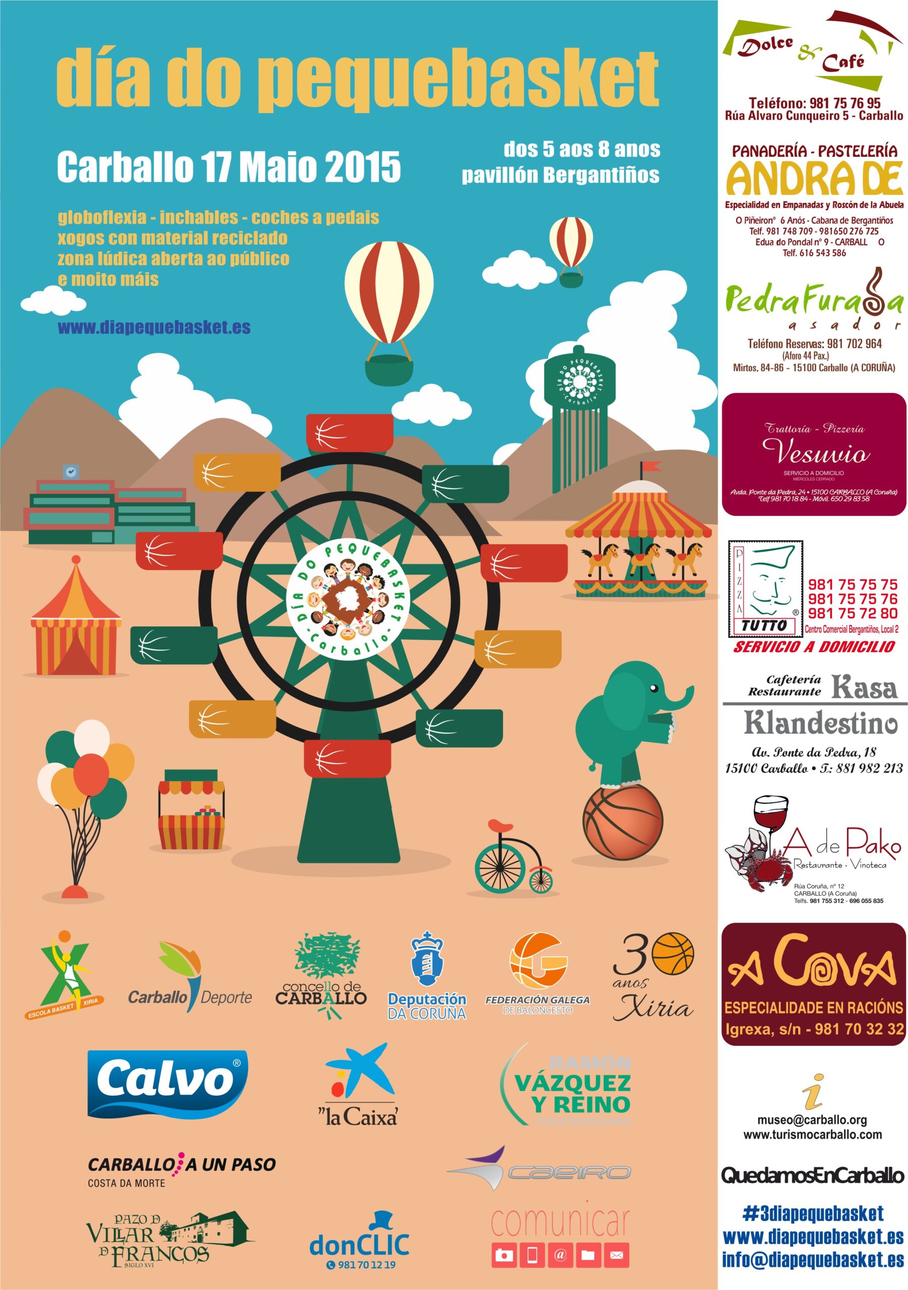 Cartel 2015 hostelería colaboradores